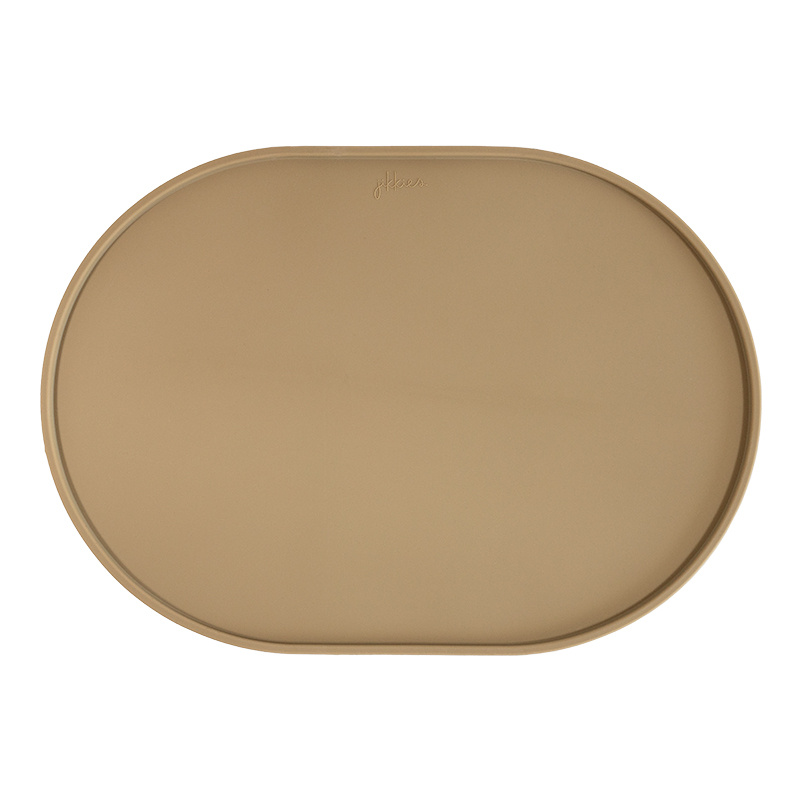 Jikkies Jikkies - Anti slip placemat  XL - Olijf Groen