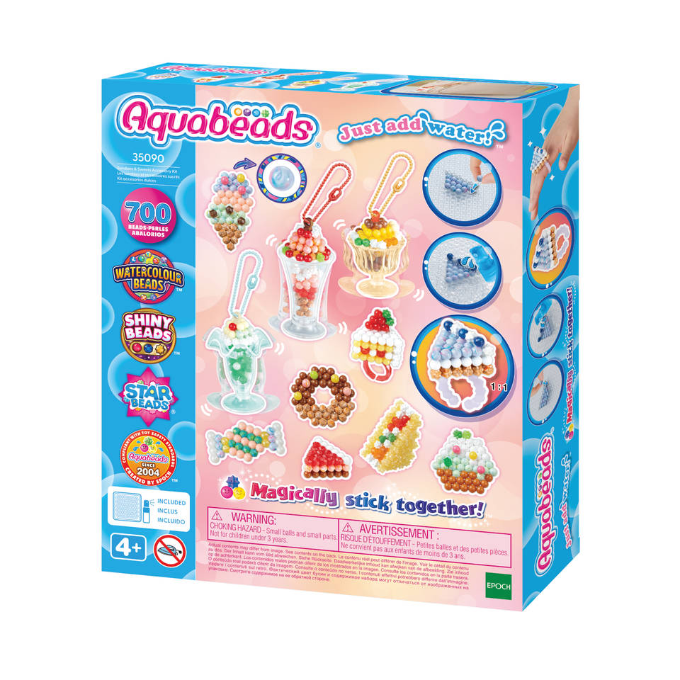 Aquabeads zoete accessoires knutselset