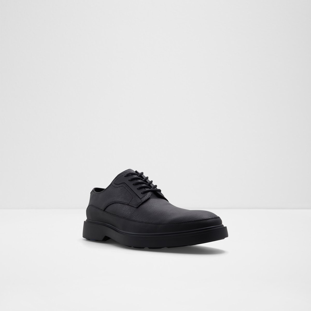 Eaton Black Synthetic Smooth Men Casual Shoes