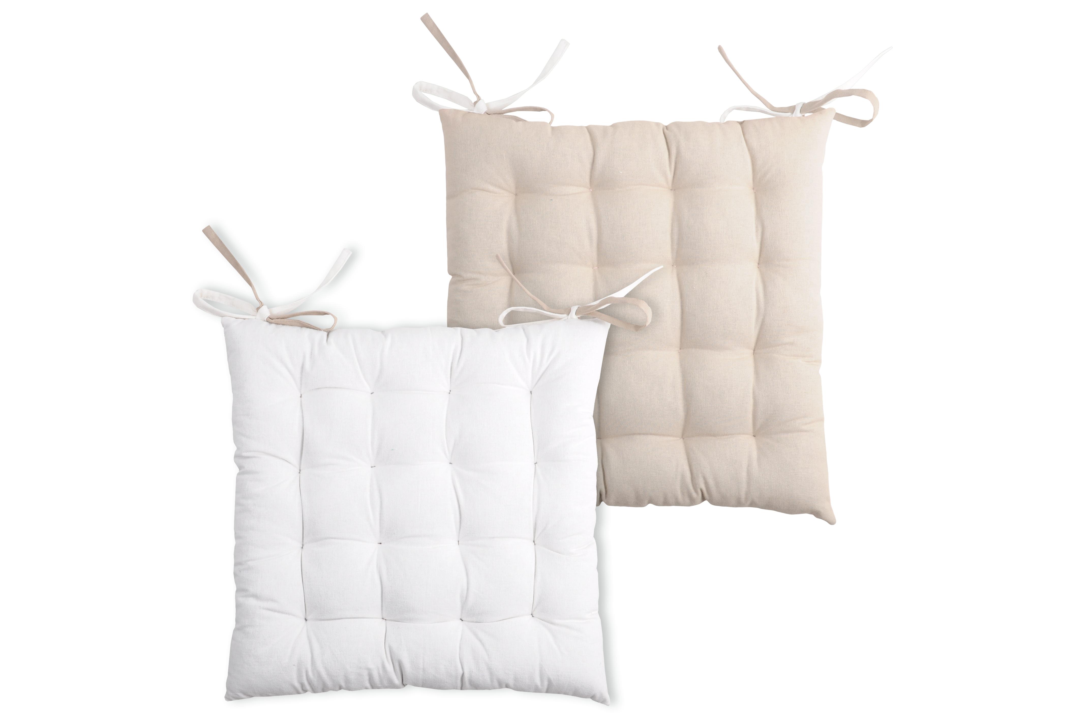 DUO GALETTE 16PTS 40X40 ECRU LIN