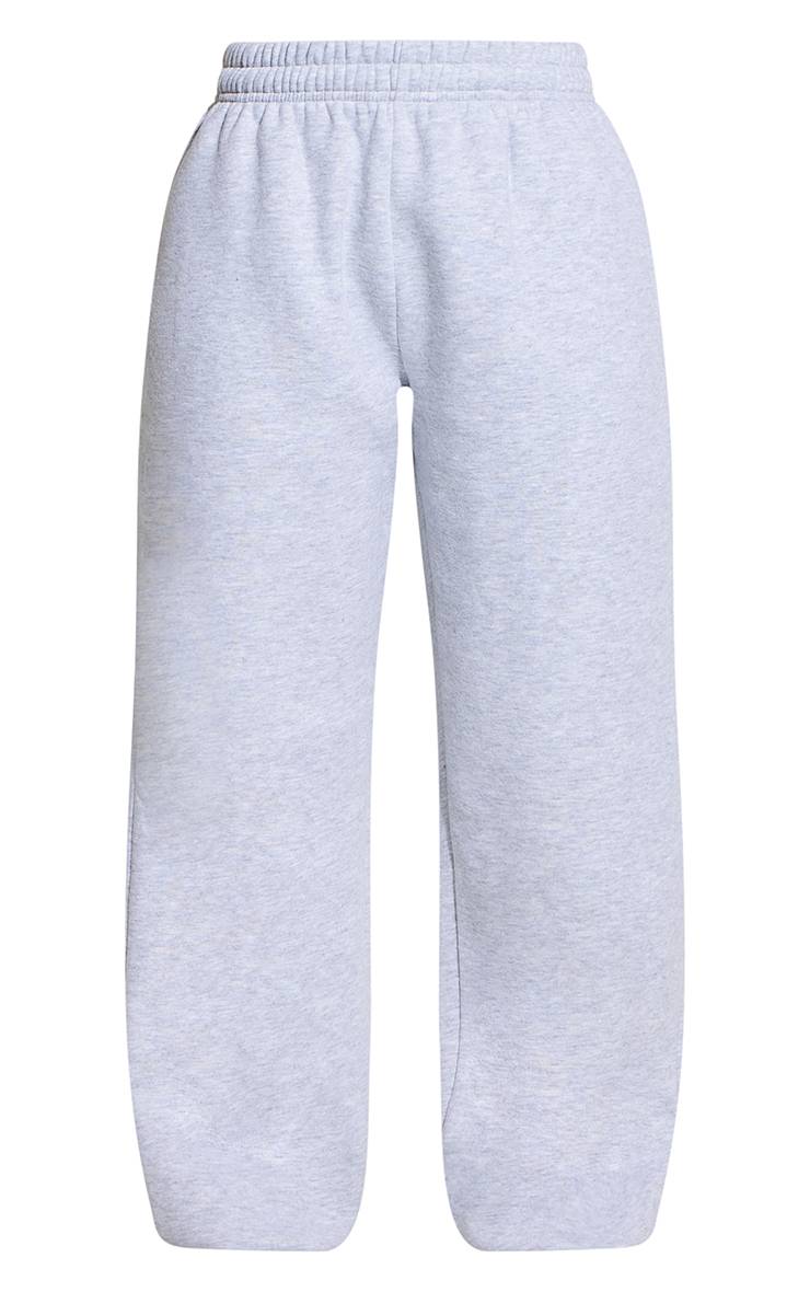 Gris Cendré Pantalon De Jogging À Revers Petite Taille