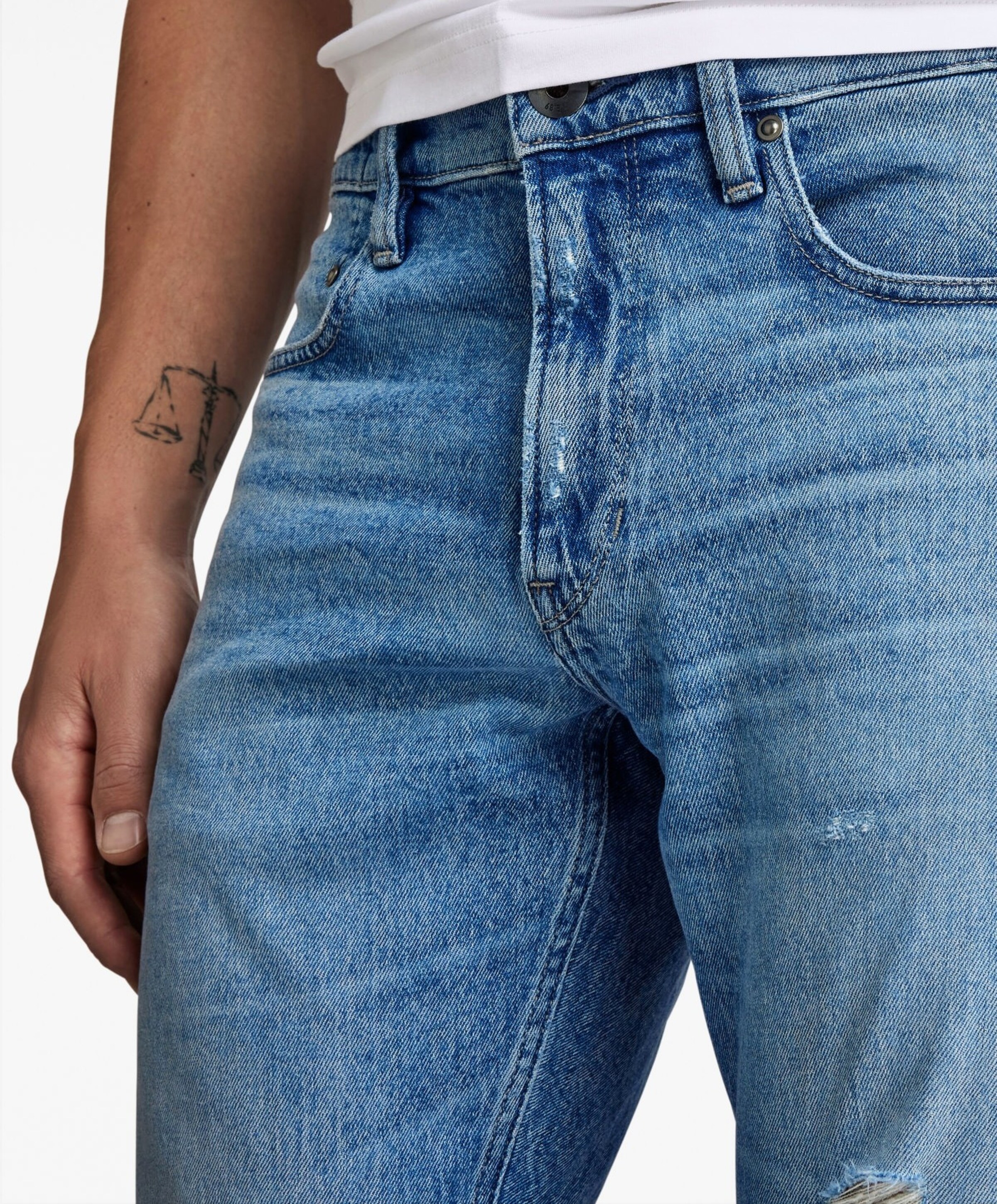 G-Star Raw Mosa Straight heren jeans blauw