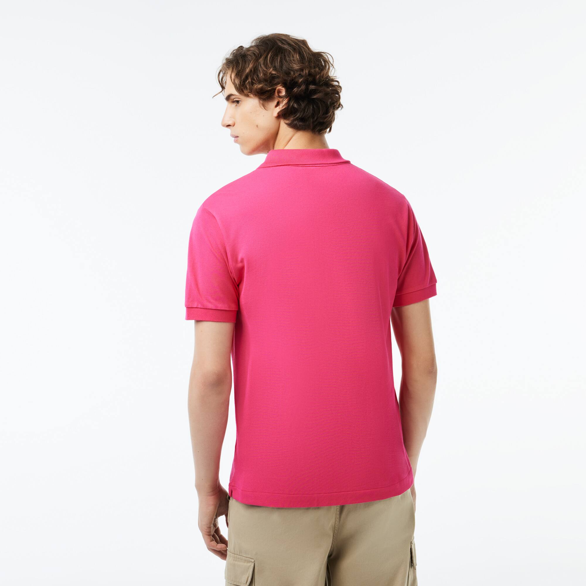 Polo Original L.12.12 coton petit piqué Manches Courtes - Rose - Lacoste - Homme