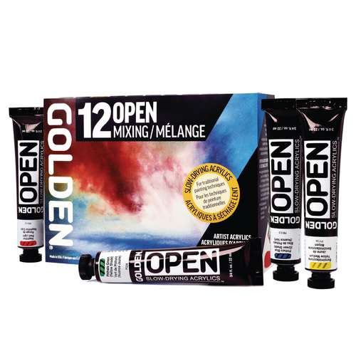 GOLDEN OPEN Acrylfarben Mixing-Set