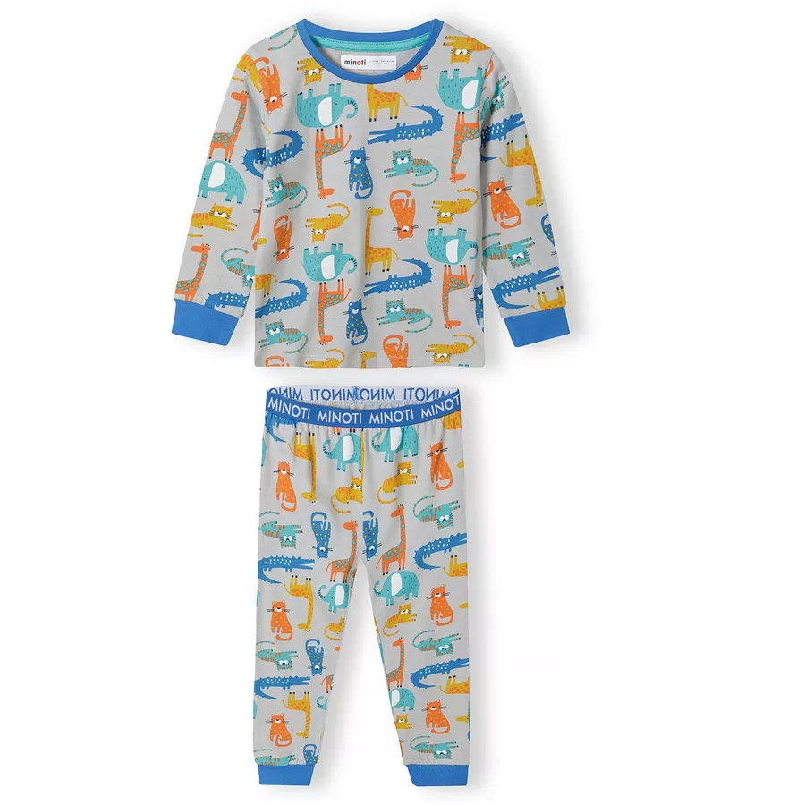 MINOTI Pyjama Grau