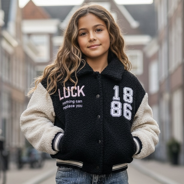Lucky 1886 jacket - zwart
