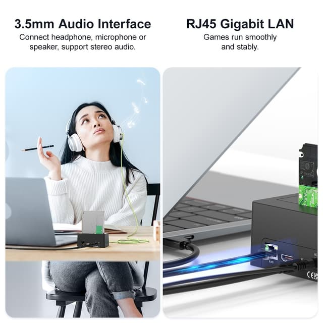 Maiwo USB-C dockingstation 2,5