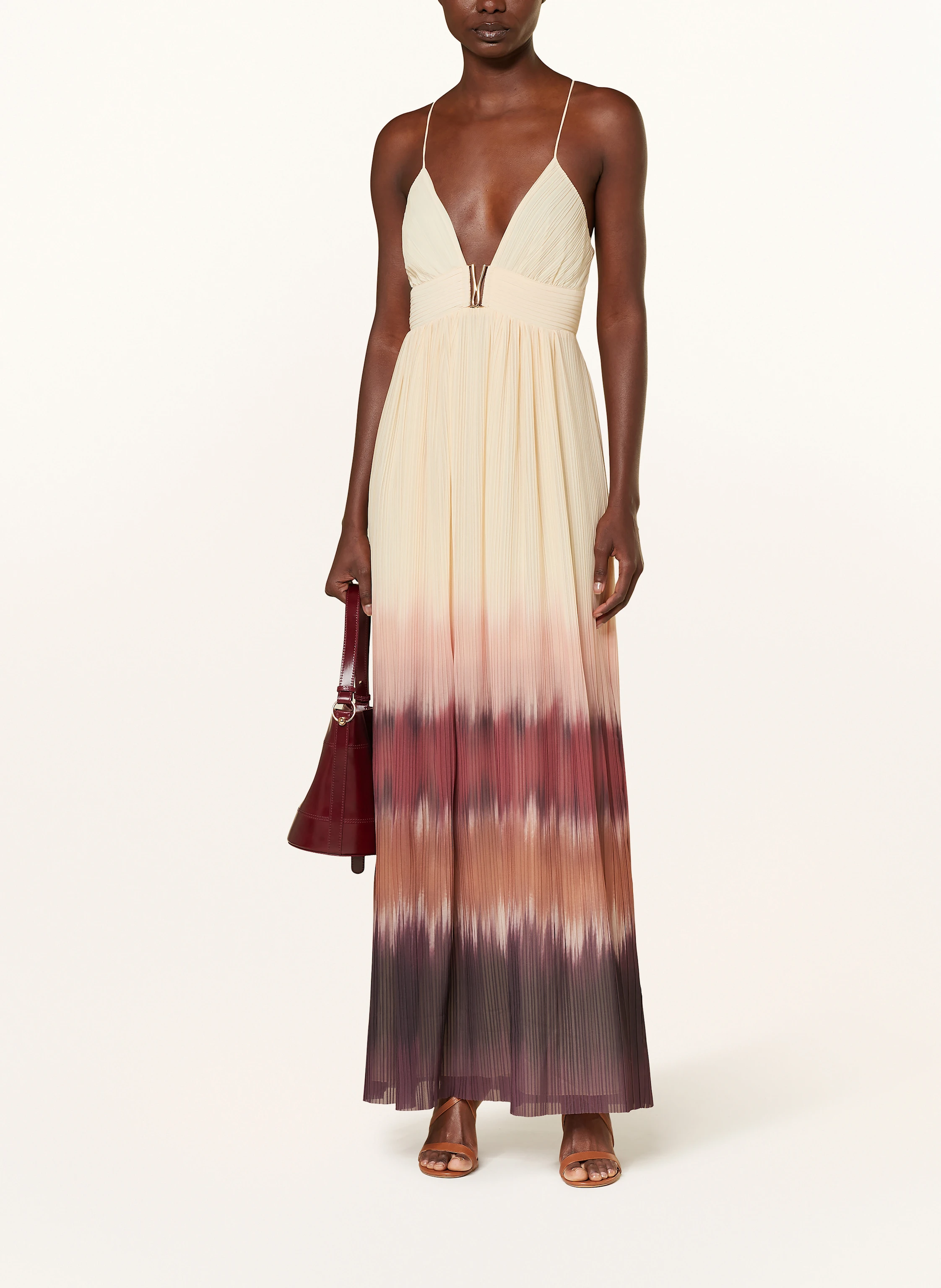 ba&sh Kleid WILA mit Plissees