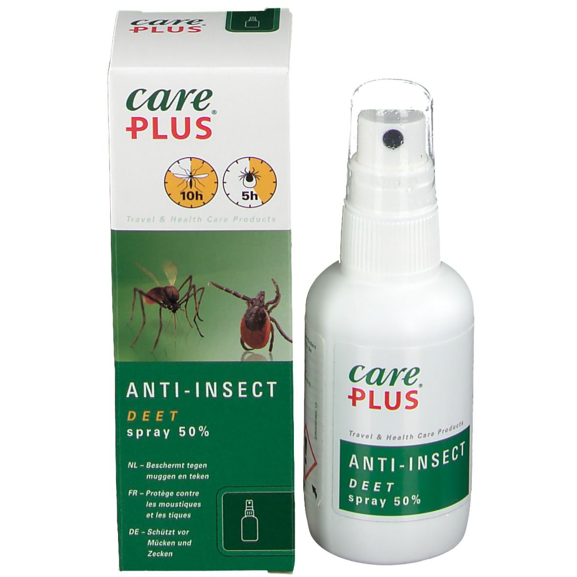 Care Plus® Anti-Insect Deet Spray 50%