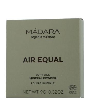 MÁDARA Air Equal Soft Silk Mineral Powder 3 Deep 9g