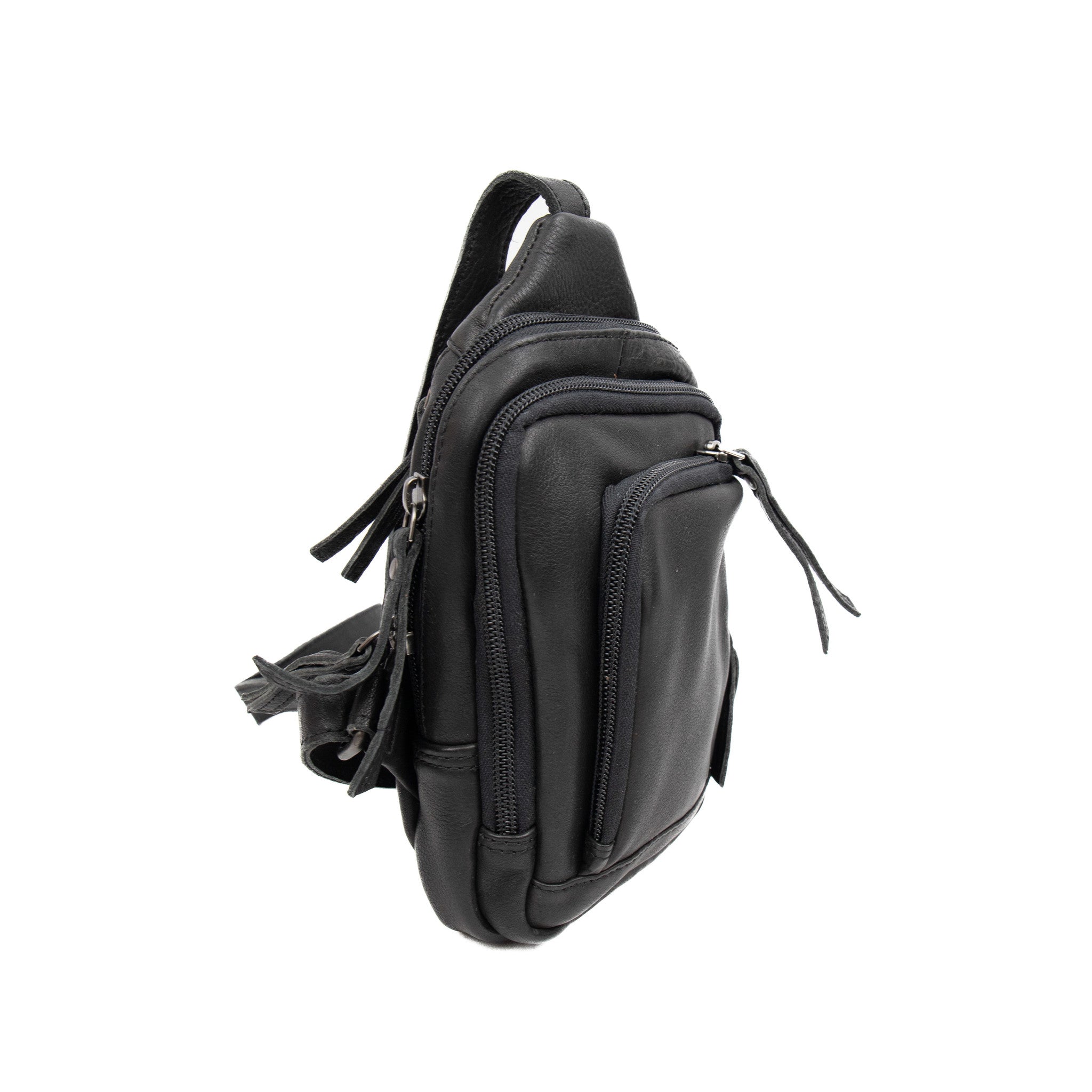 Crossbody tasje 'Katinka' zwart