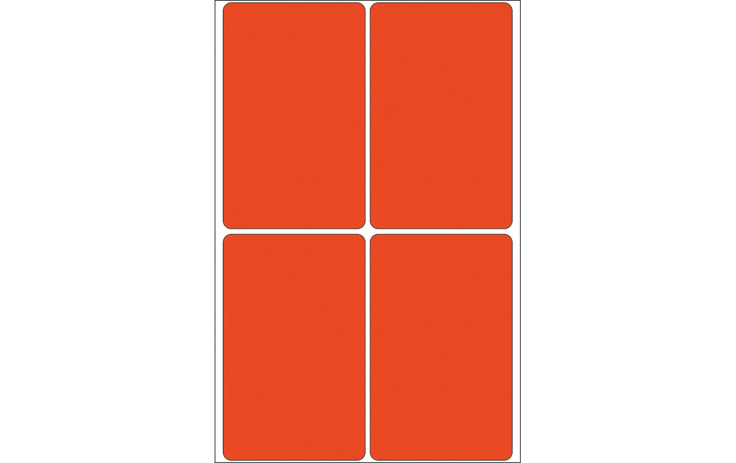 Vielzweck-Etiketten 2492 52 x 82 mm, 32 BlattVielzwecketiketten zur Handbeschriftung