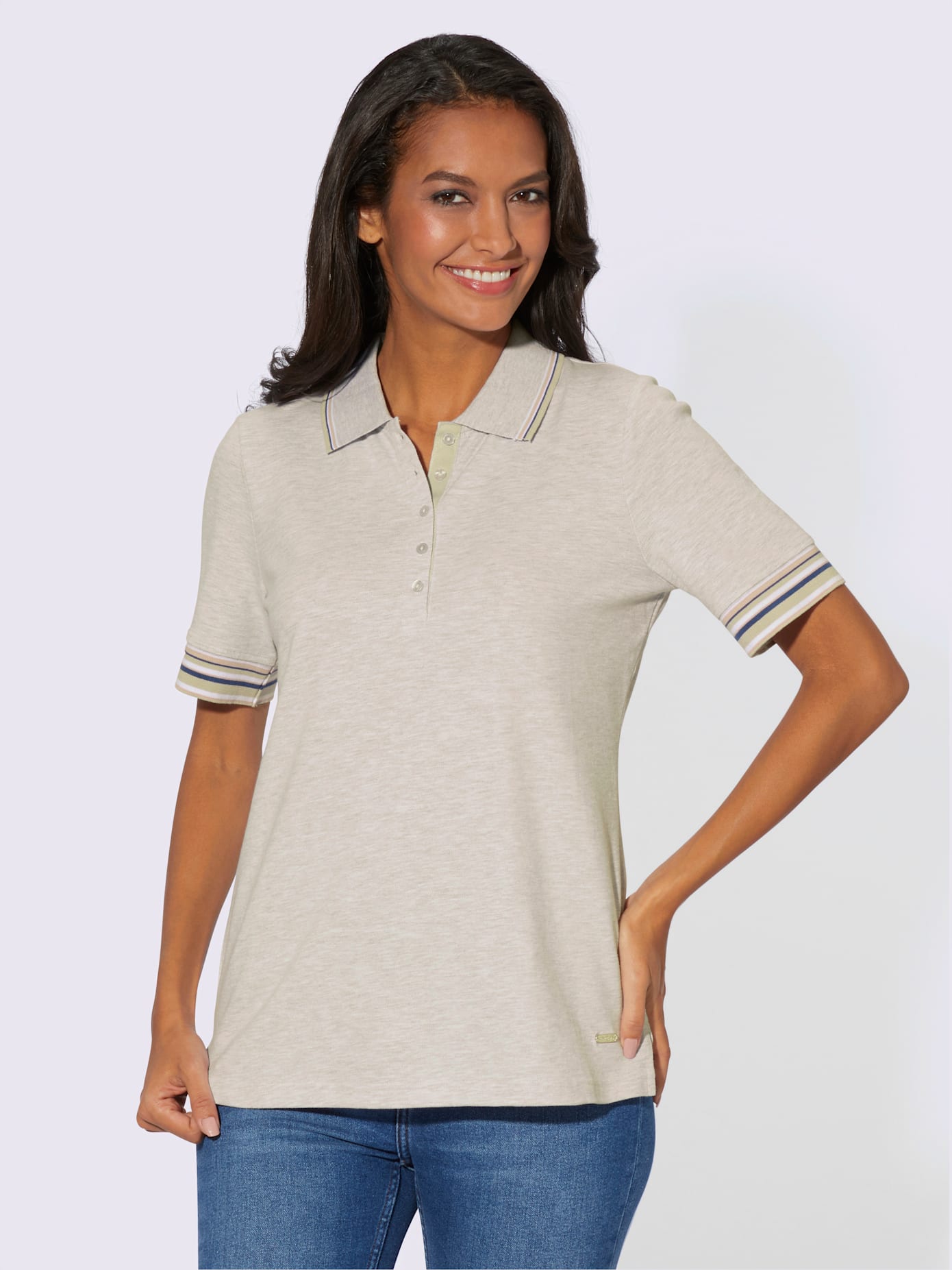 Polo qualité coton doux sur la peau