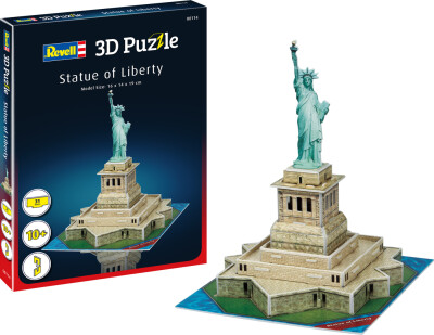Revell 3D Puzzle - Frihedsgudinden - 31 Brikker - 19 CM