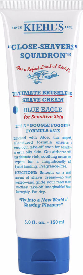 Kiehl's Ultimate Brushless Shave Cream Blue Eagle