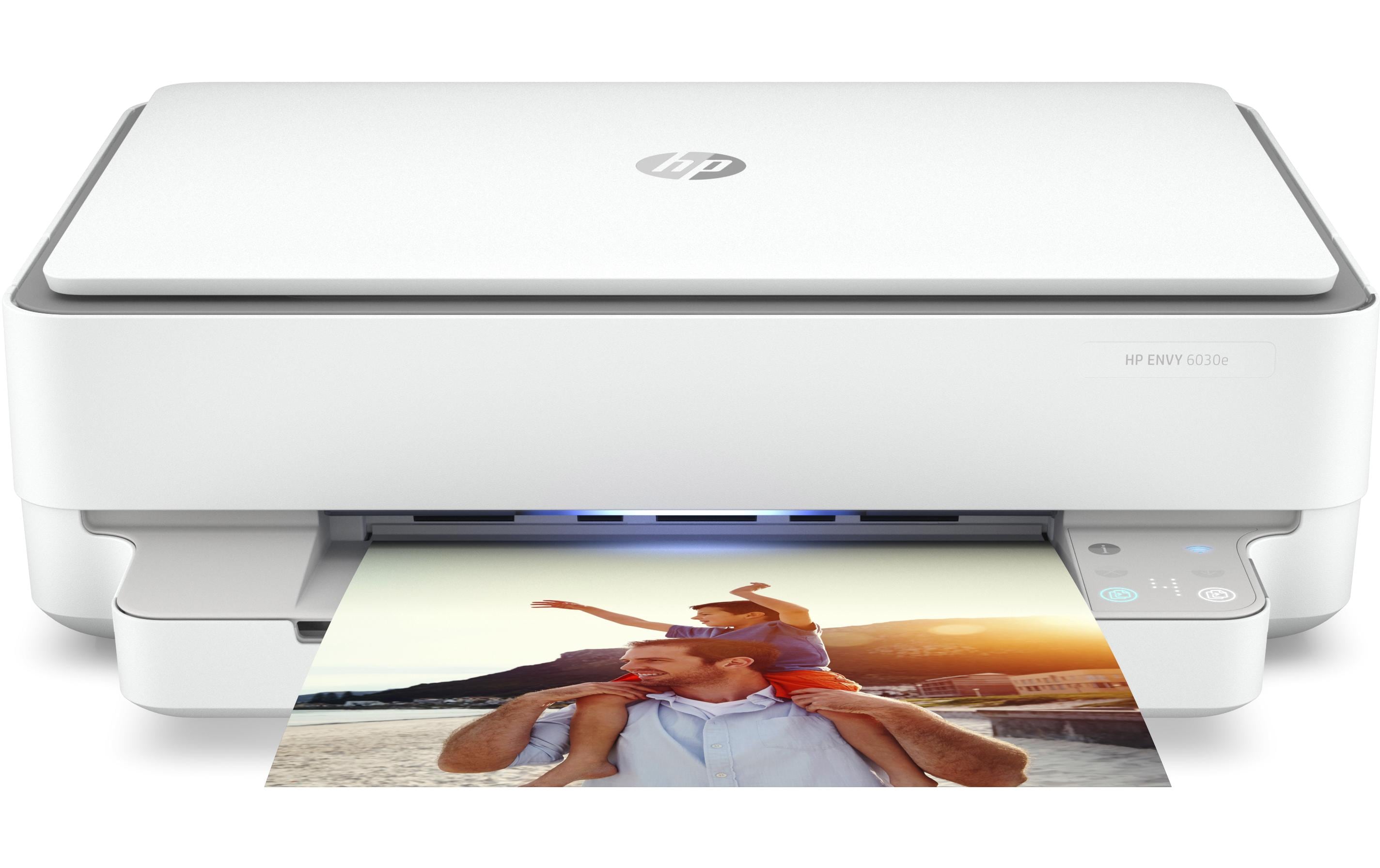 Multifunktionsdrucker ENVY 6030e All-in-One3-in-1-Tintenstrahl-Multifunktionsdrucker mit WLAN, Bluetooth sowie HP Plus mit vielen zusätzlichen Services