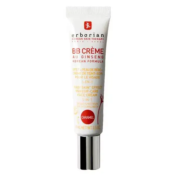 Erborian BB Cream com Ginseng FPS 20 Caramelo 15ml