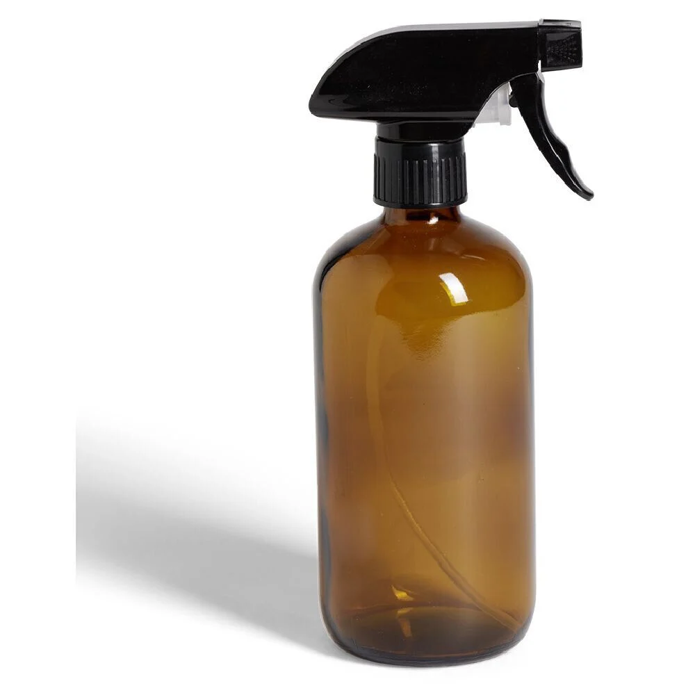 Contenant spray 500ml verre marron