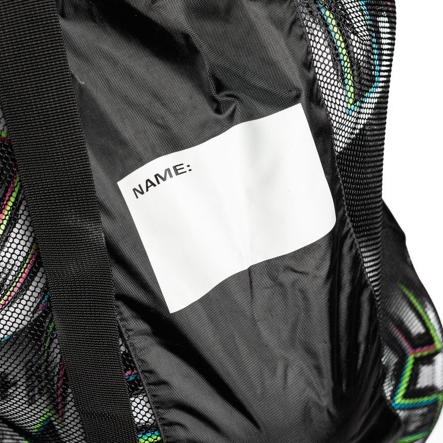 Unisport Ball Carrier - Noir/Blanc/Vert