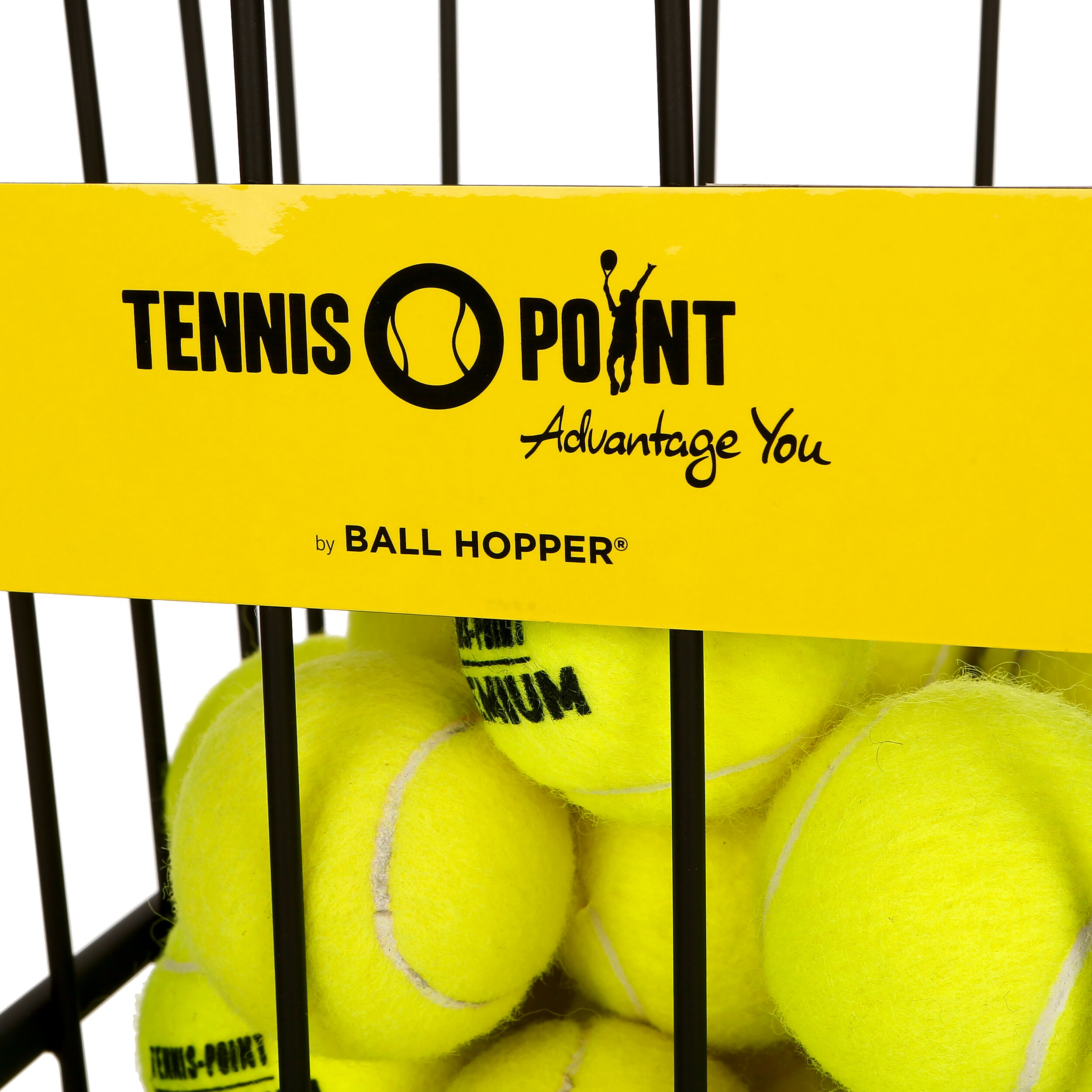 Tennis-Point Panier À Balles - Noir
