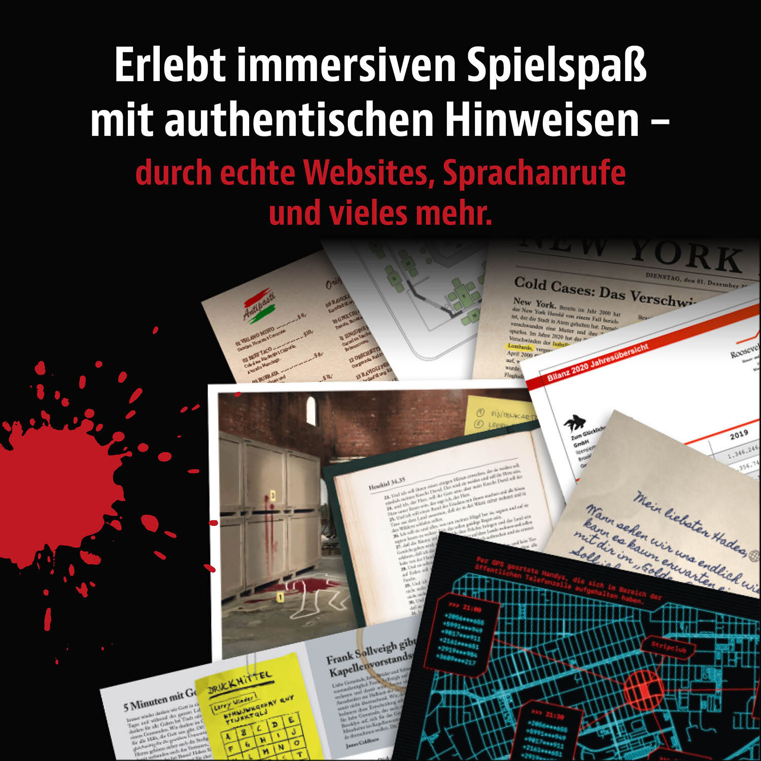Krimi-Spiel MASTER OF CRIME - VENDETTA