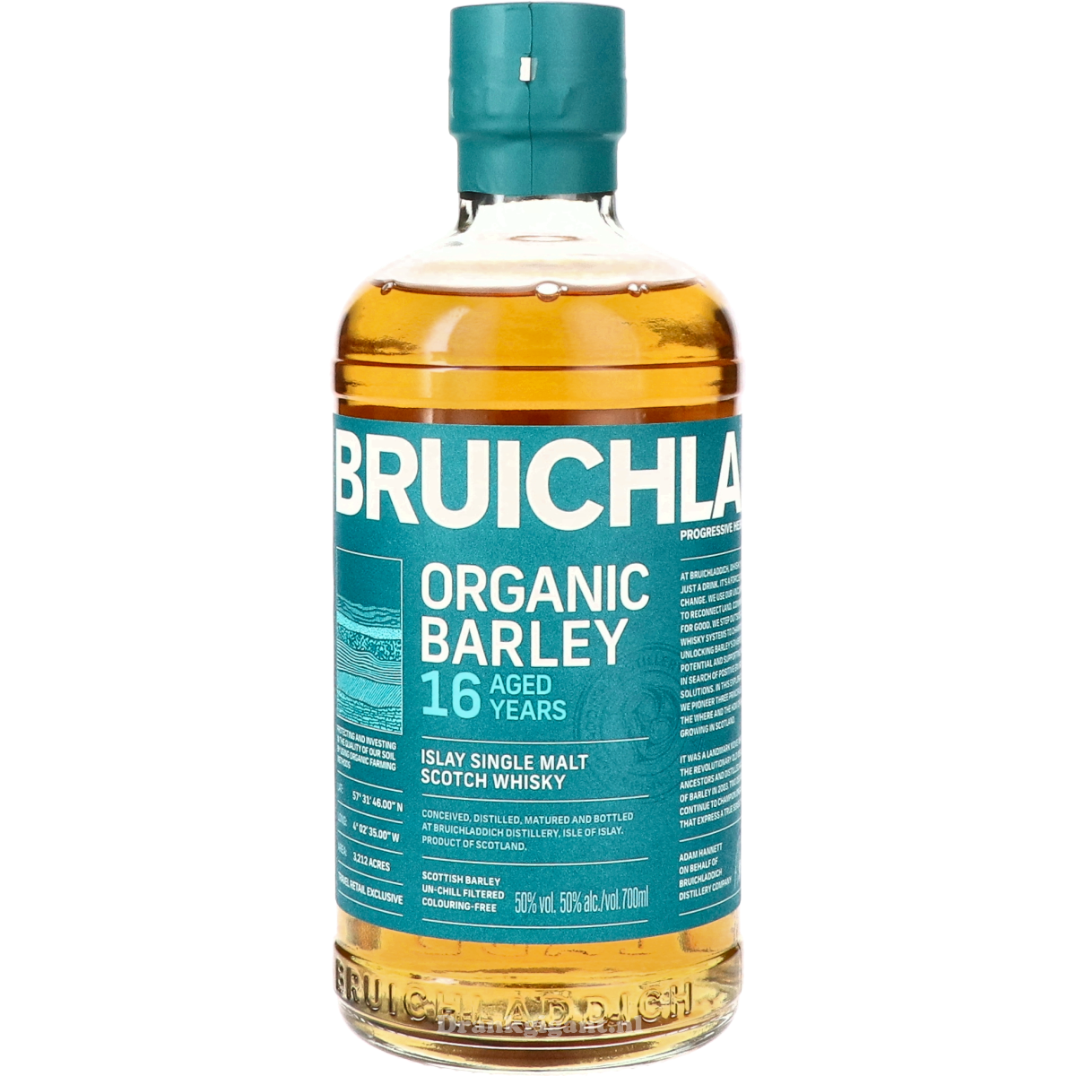Bruichladdich 16 Year Organic Barley 70 cl