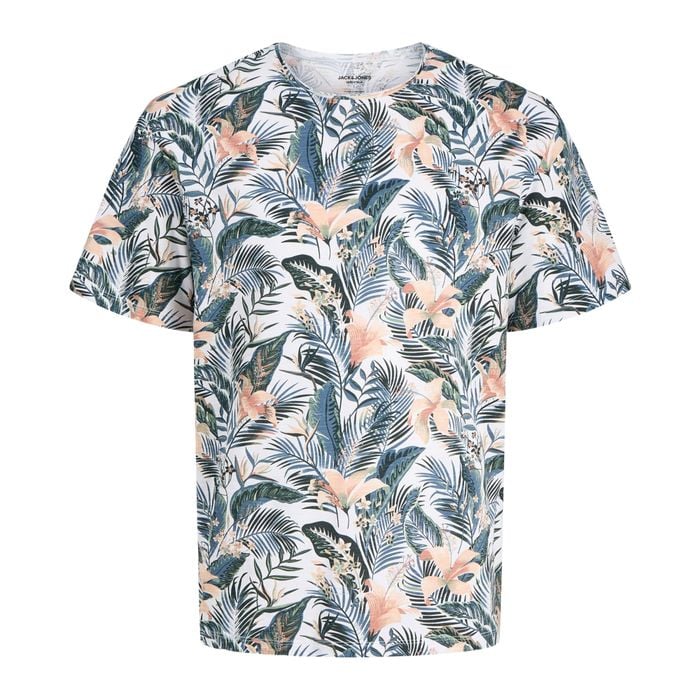 Jack & Jones Essentials Bryan AOP SS Crew Shirt Heren
