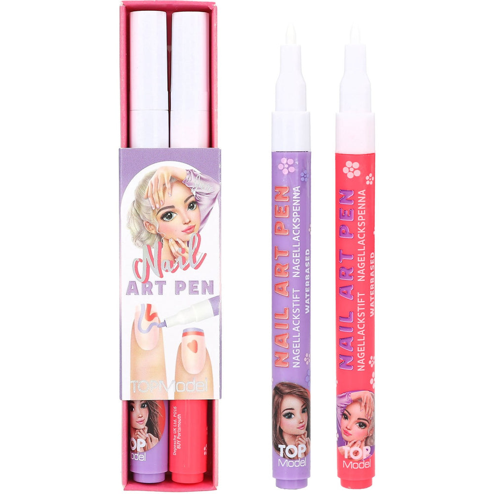 Køb TOPModel Beauty And Me Neglelak Pen Sæt Pink & Purple