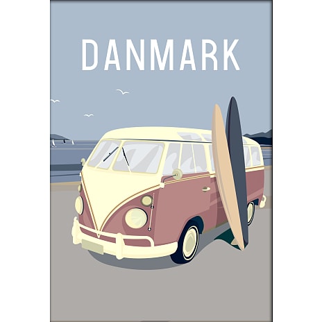 Plakat med sort ramme 21 x 29,7 cm