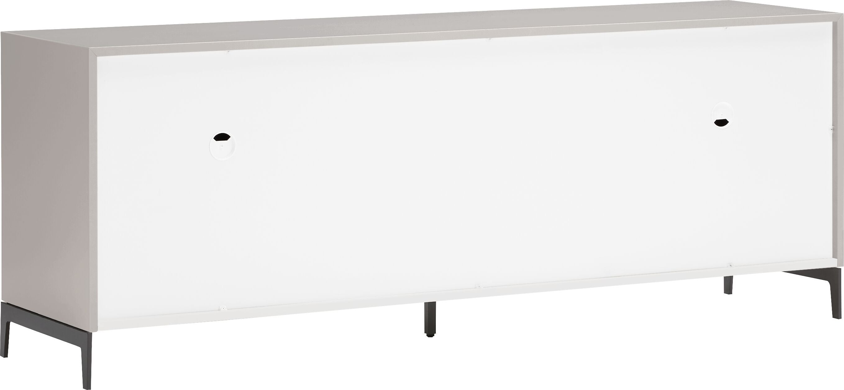 LUX Lowboard - Taupe / B: 180.0 cm x T: 46.0 cm x H: 68.0 cm