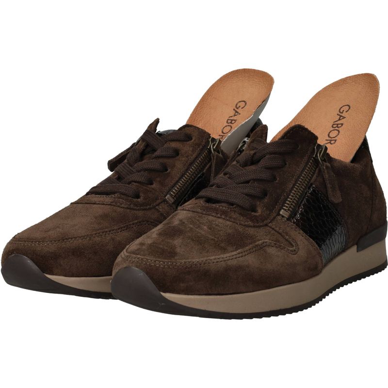 Gabor Sneakers Bruin Dames