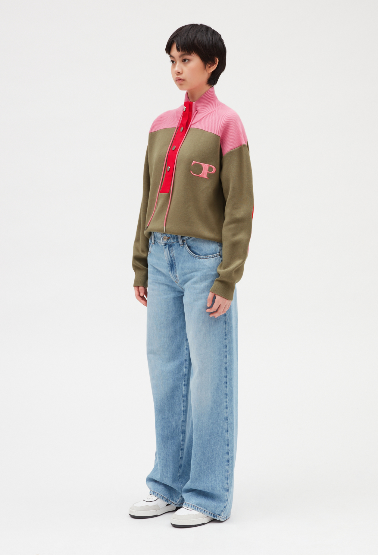 Sweatshirt en maille CP