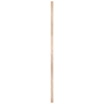 Lat geschaafd grenen D-vorm 18x55mm 210 cm