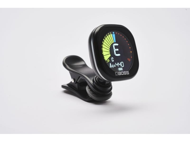 BOSS Stimmgerät TU-05 Clip-On Tuner mit grossem Farbdisplay