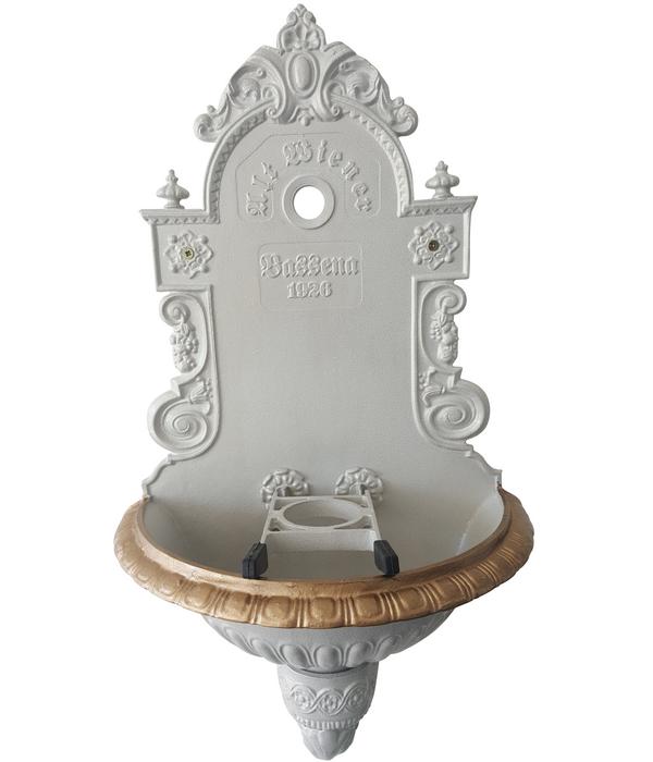 Tomco Aluminium-Wandbrunnen Wiener Bassena,