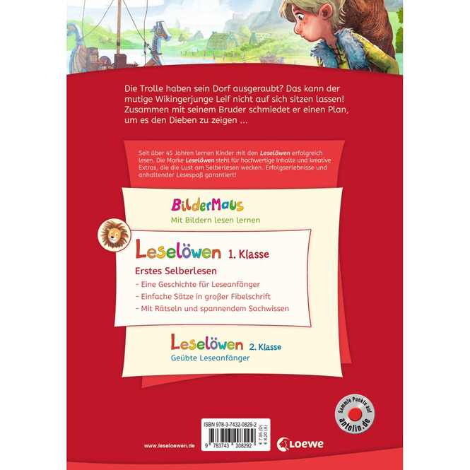 Leselöwen 1.Klasse - Der mutigste Wikinger der Welt
