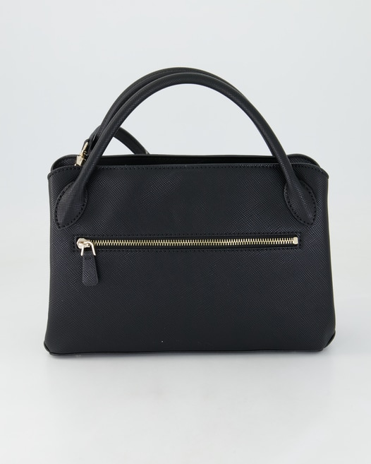 Guess Fedana Elite Satchel Handtasche in Schwarz