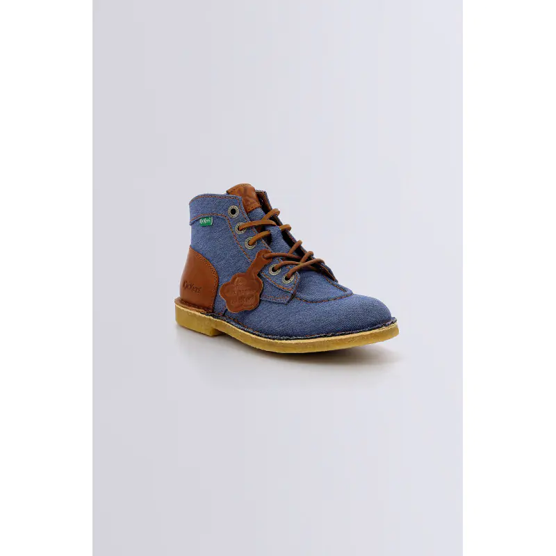 Kick legend Bleu BOTTINES Textile No Gender