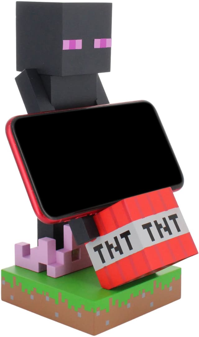 Cable Guys Minecraft smartphone/controller holderfigur (Enderman)