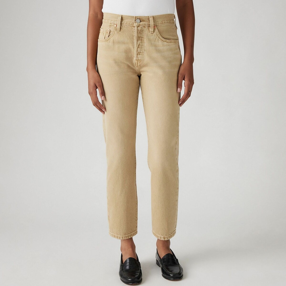 Calça Jeans 501® Cropped da Levi's