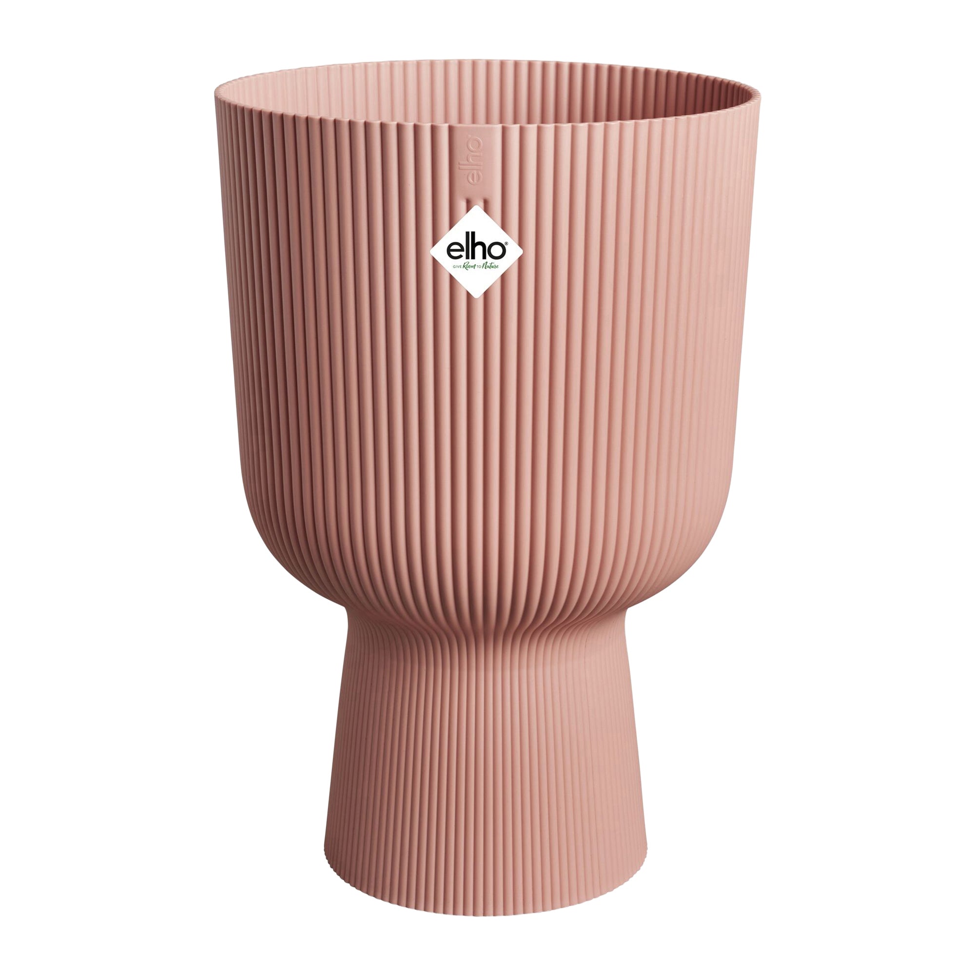 Elho Vibes Fold Coupe 30 - Roze - L 30 x B  x H 45 cm - Binnen - 100% gerecycled kunststof