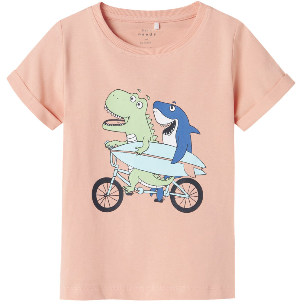 Køb Name It Peach Pearl Bike Nmmvux Ss Top