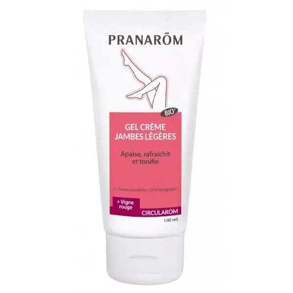 Pranarom Circularom Creme Gel para Pernas Orgânico Leve 100ml