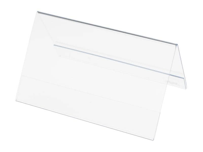 Sigel Tischaufsteller 10 x 6 cm Beidseitig verwendbar