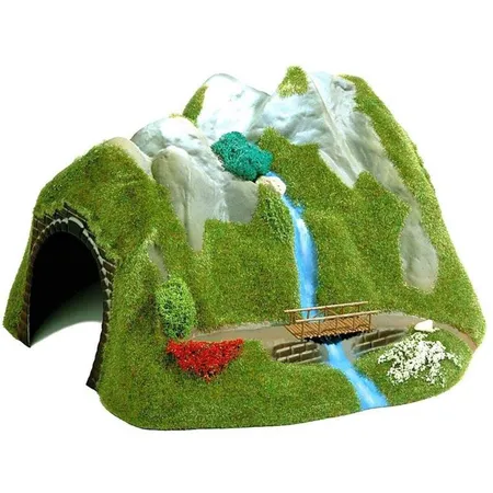 Busch 3007 Tunnel/Wasserfall H0