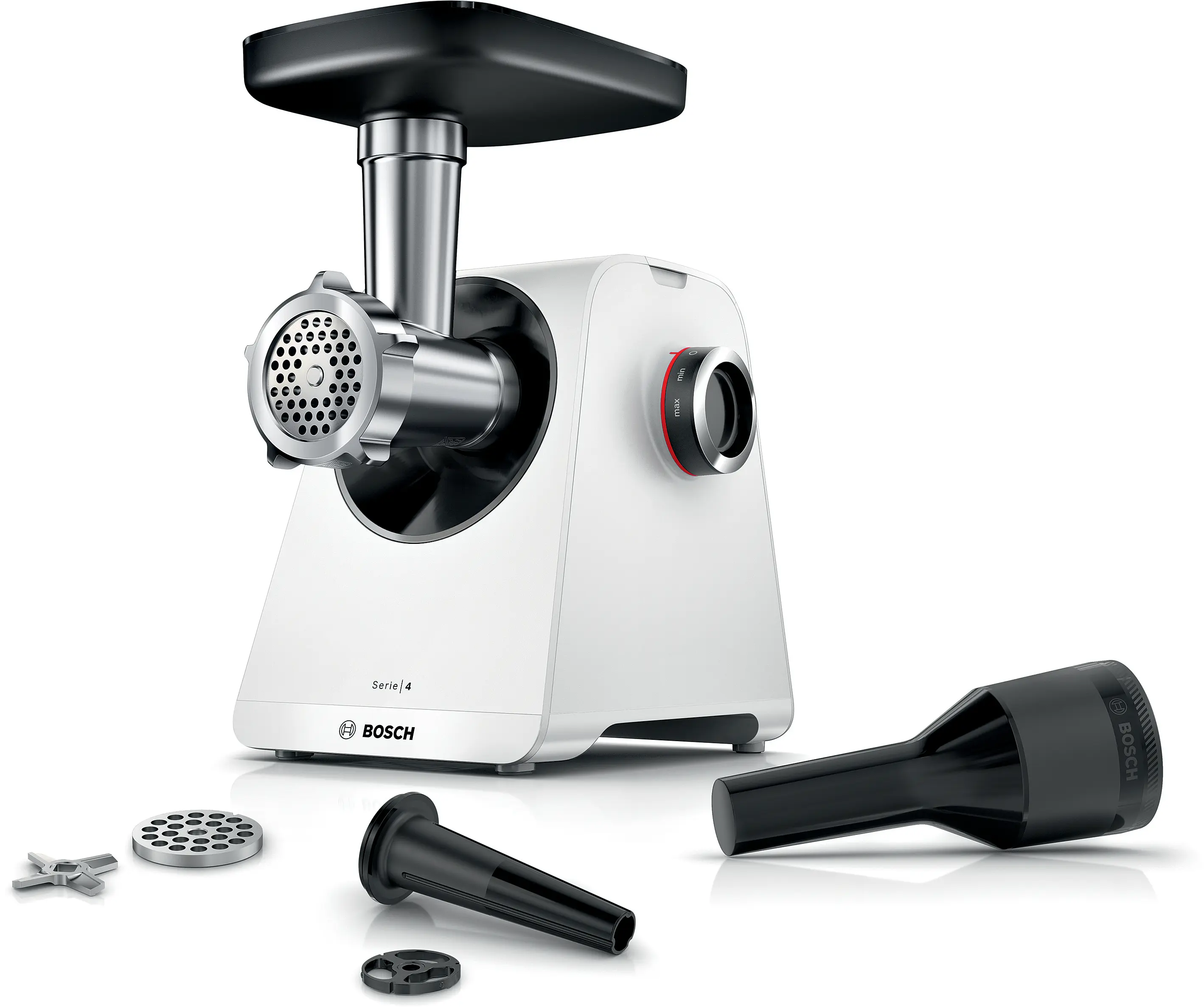 Serie 4 Vleesmolen MultiPower 1900 W Wit, Wit