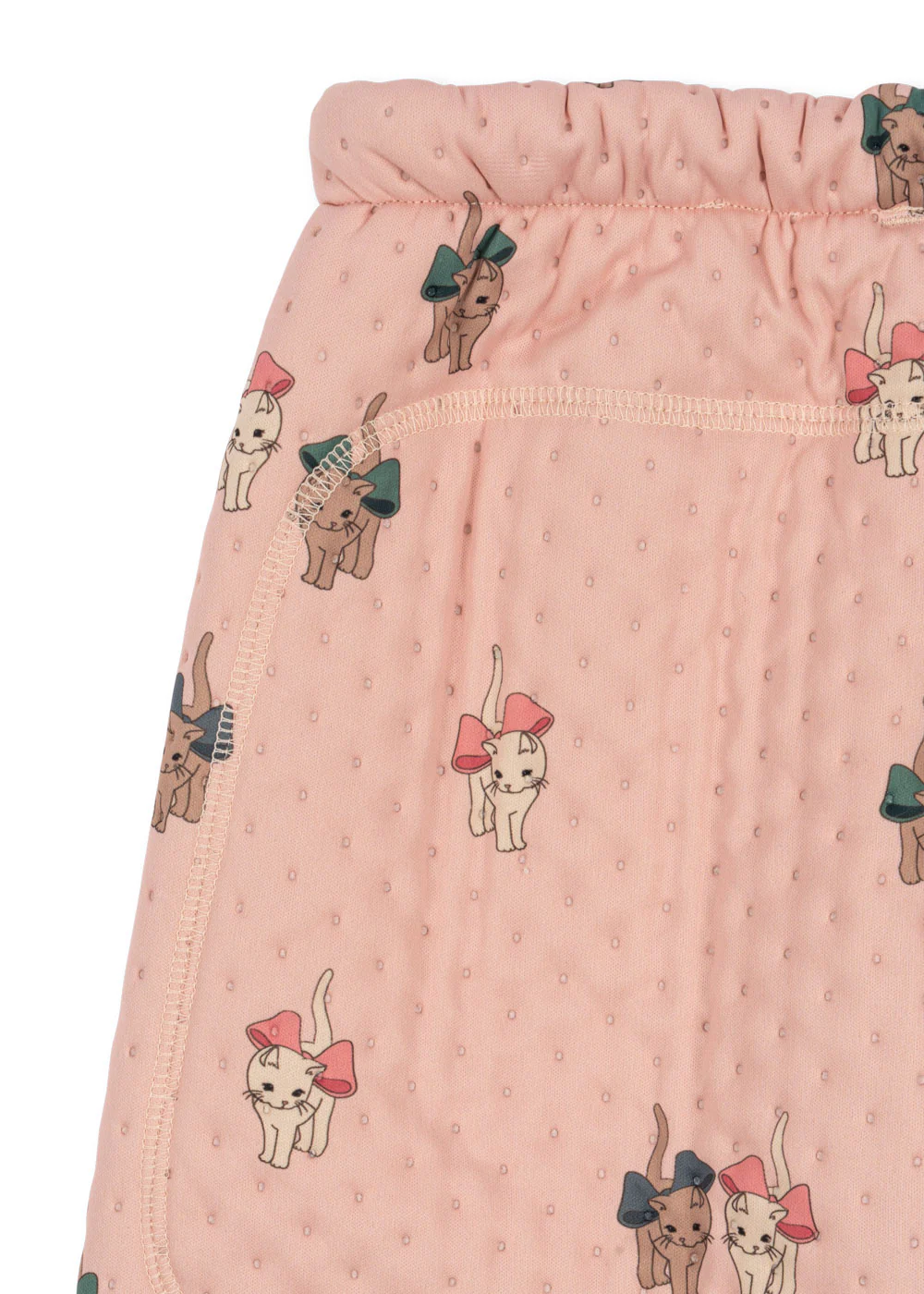 Termobukser - bow kitty pink - 12M