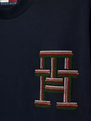 Camiseta Tommy x Pendleton New York Stripe TH Monogram Archive
