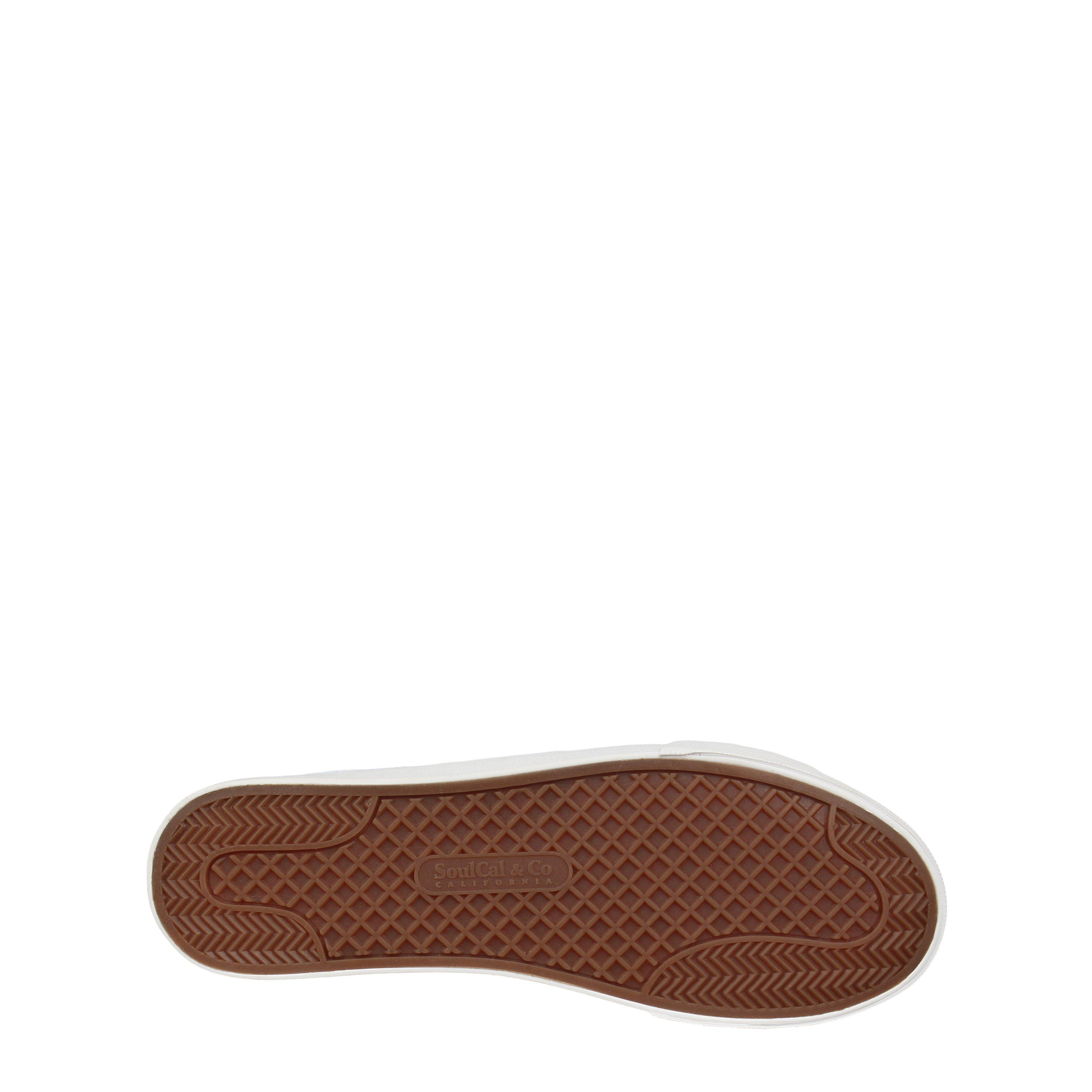 SoulCal Stripe Low Top Canvas Trainers