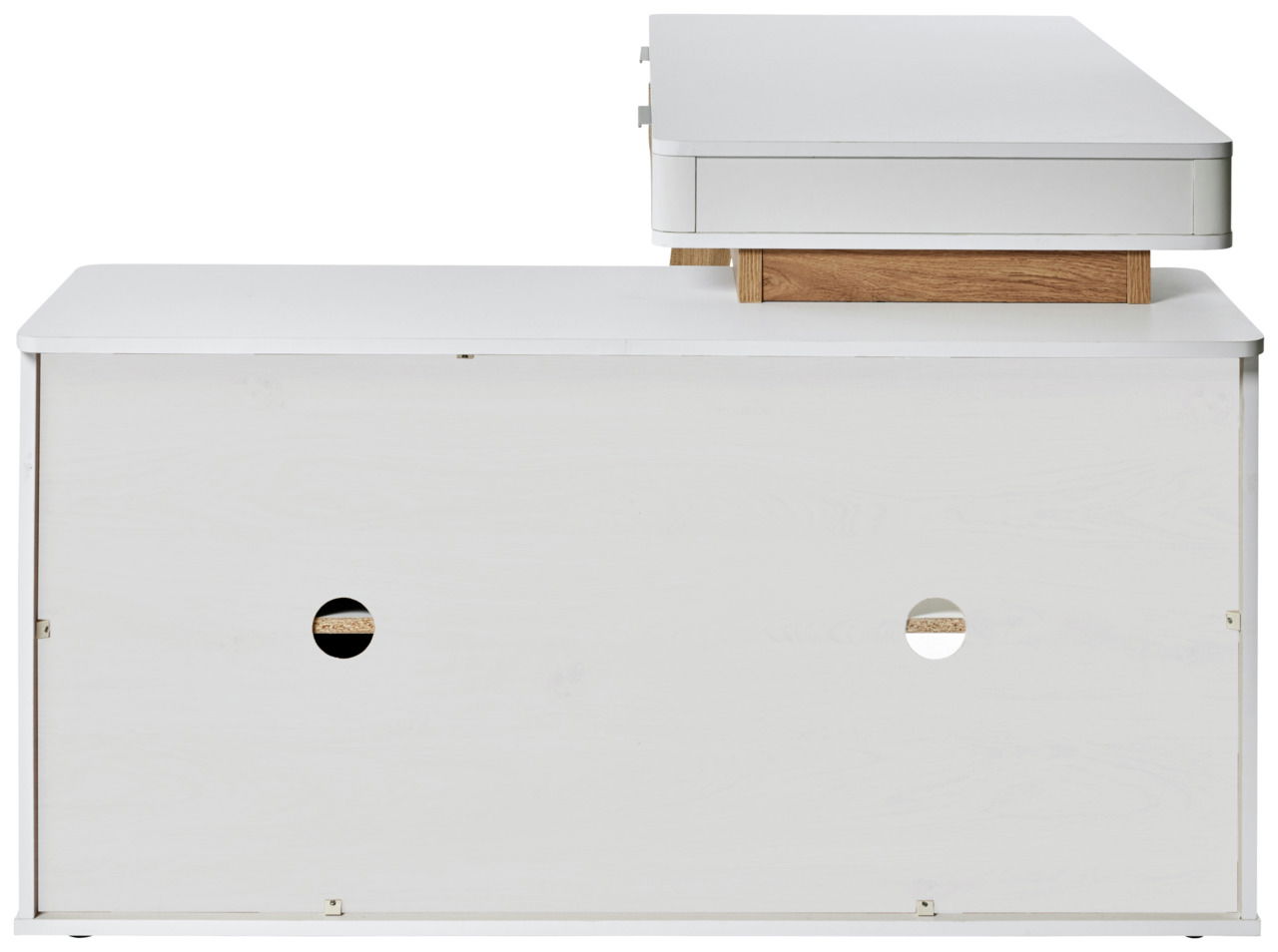 Novel Eck-Schreibtisch mit Anbau WAVE